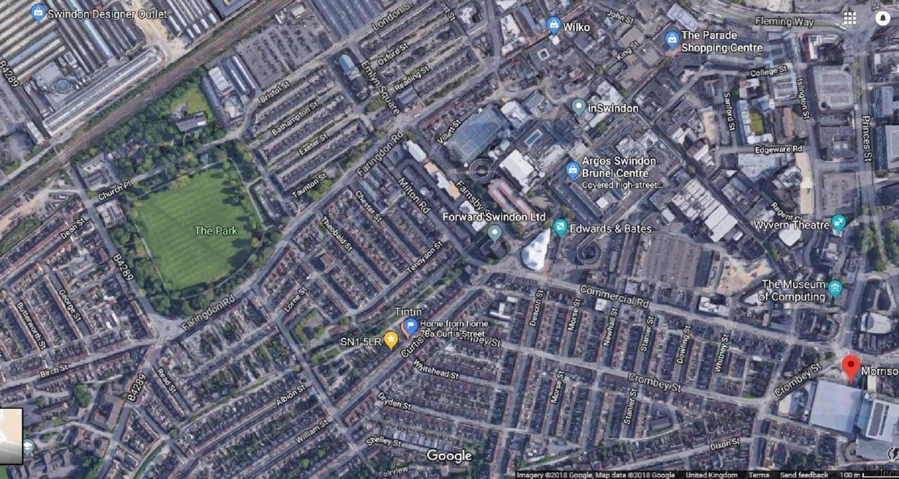 Swindon City Centre Duplex - Entercloud9Sa エクステリア 写真